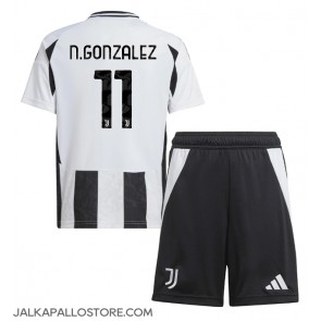 Juventus Nicolas Gonzalez #11 Kotipaita Lapsille 2024-25 Lyhythihainen (+ shortsit)